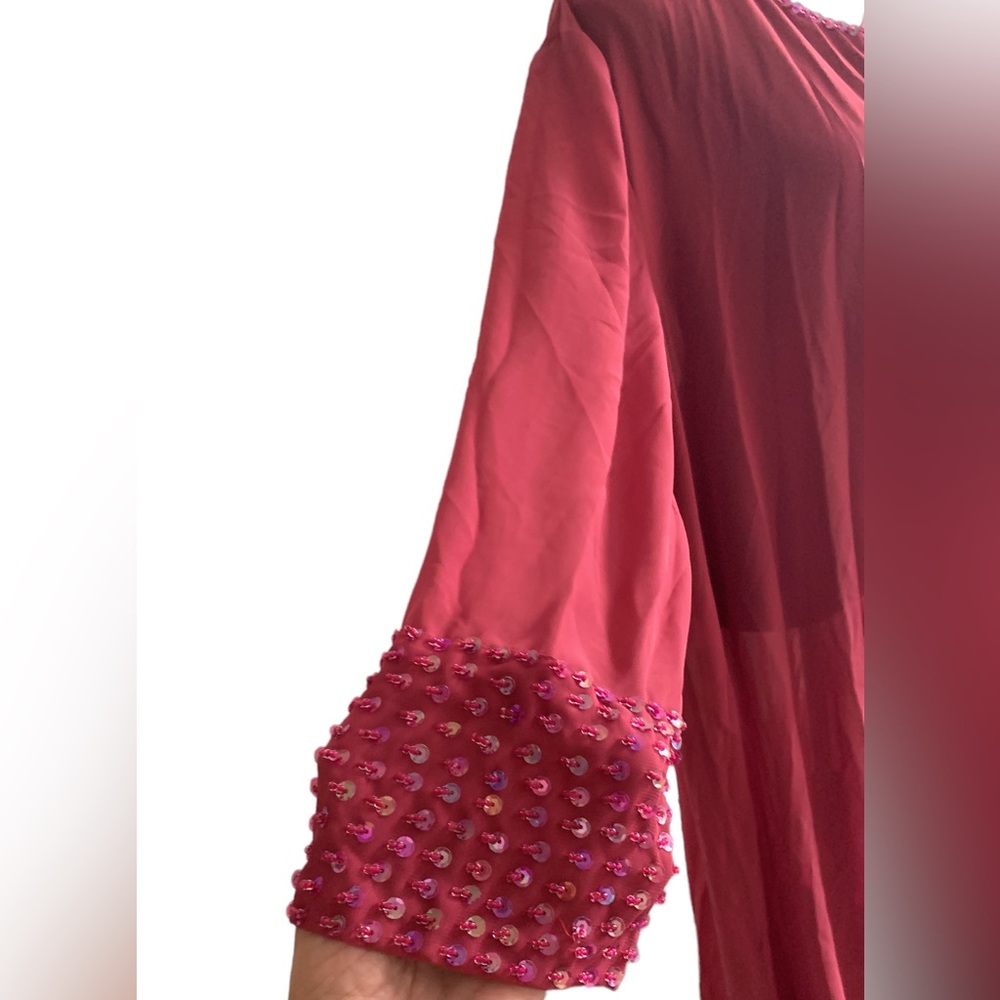 Sheer plus size robes size XL - Picture 5 of 16